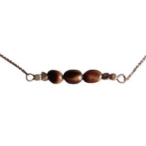 Tiger's Eye Necklace 16"
